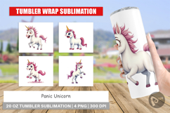 Tumbler Panic Unicorn Product Image 1