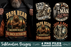 Dad sublimation PNG, Father 4 PNG, Father's day PNG Product Image 4