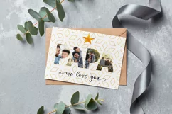 Papa We Love You Fathers Day Photograph Template Product Image 3