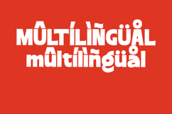 Blonkra Chunky Bold Display Sans Font Product Image 10