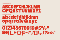 Blonkra Chunky Bold Display Sans Font Product Image 9