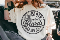 Papas With Beards Are Better SVG Product Image 6