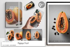 Digital Paper Papaya fruit Product Image 1