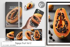 Digital Paper Papaya fruit Product Image 1