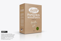 Kraft Box with Pasta Mockup Product Image 1