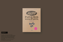 Kraft Box with Pasta Mockup Product Image 2