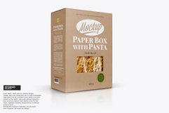 Kraftr Box with Pasta Mockup Product Image 2