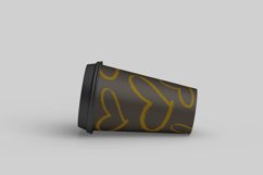 Paper Coffee Cup Lying on Floor Mockup Product Image 2
