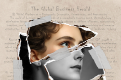 Editable ripped paper cut portrait effect Product Image 6