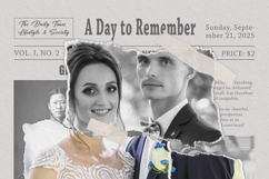 Wedding Ripped Paper Cut Photo Effect Product Image 7