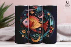 Paper Cut Fish 3D Tumbler Sublimation Bundle Product Image 14