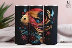 Paper Cut Fish 3D Tumbler Sublimation Bundle Product Image 6