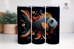 Paper Cut Fish 3D Tumbler Sublimation Bundle Product Image 9