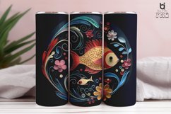 Paper Cut Fish 3D Tumbler Sublimation Bundle Product Image 10