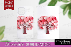 Valentine Papercut Phone Case PNG - Couple Animals Case PNG Product Image 1