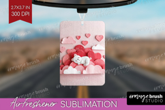 Valentine Papercut Air Freshener PNG - Couple Animals PNG Product Image 1