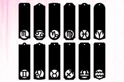 Zodiac Bookmarks SVG | Bookmarks SVG | Template Cut File Product Image 2
