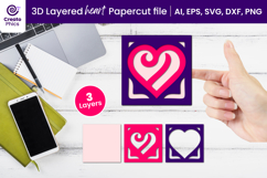 paper cutting-3d layered svg-heart papercut-heart svg-decorative svg-love svg-romantic-heart-