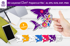 paper cutting-3d layered svg-layered papercut-bat svg-bat craft design-bat svg-3d papercut