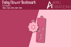 Daisy Flower Bookmark Template Product Image 3