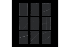 Distressed paper texture grates design element Product Image 1