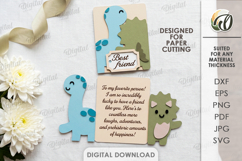 3D Greetings Cards Bundle Paper Cut. Cute Animals Paper Cut Product Image 11