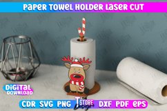 Paper Towel Holder | Deer Shape | Kitchen Accessories | CNC Product Image 1