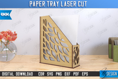 Paper Tray Laser Cut Bundle, Desktop Office Organizer SVG Product Image 7
