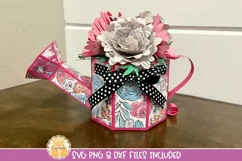 Mother's Day Flower Gift Box Design for Cricut