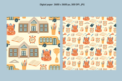 Back to School Clipart &amp; Pattern Product Image 6