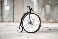 Vintage bicycle - 3d papercraft Product Image 1