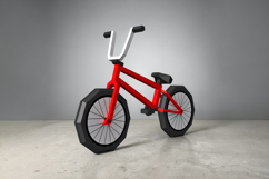 Bicycle - 3d papercraft Product Image 1