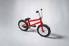 Bicycle - 3d papercraft Product Image 2