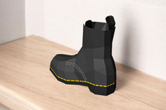 Boots - 3d papercraft Product Image 3