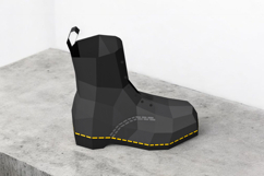 Boots - 3d papercraft Product Image 5