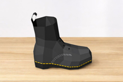 Boots - 3d papercraft Product Image 6