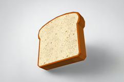 Bread slice favor - 3d papercraft Product Image 4