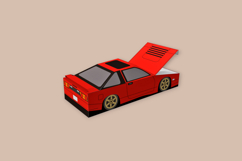 Car favor - 3d papercraft Product Image 2