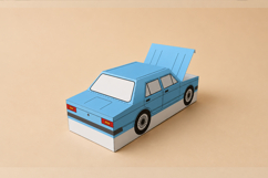 Car favour - 3d papercraft Product Image 2