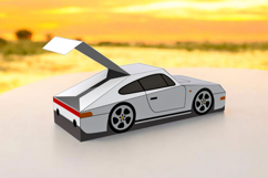 Car favor - 3d papercraft Product Image 3