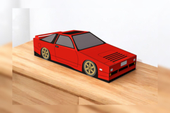 Car favor - 3d papercraft Product Image 1