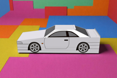 Car favor - 3d papercraft Product Image 2