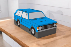 Car favor - 3d papercraft Product Image 1