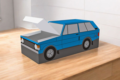 Car favor - 3d papercraft Product Image 5