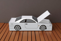 Car favor - 3d papercraft Product Image 3