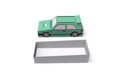 Car favor - 3d papercraft Product Image 4