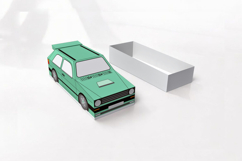 Car favor - 3d papercraft Product Image 6