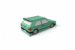 Car favor - 3d papercraft Product Image 7