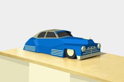 Lowrider car - 3d Papercraft Product Image 1