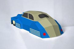 Lowrider car - 3d Papercraft Product Image 3